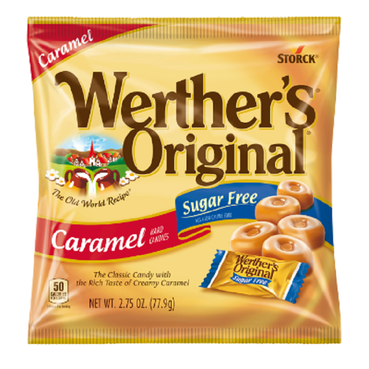 Sugar Free Werthers Caramel 7.70 oz Bag | Sugar Free | SweetServices.com